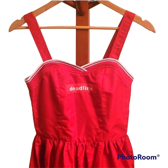 Museum of Friendship Red Redline Dress - Picture 2 of 9